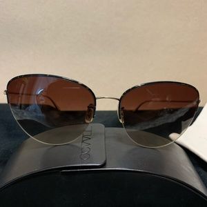 Oliver Peoples Kiley Cat Eye Aviator Sunglasses